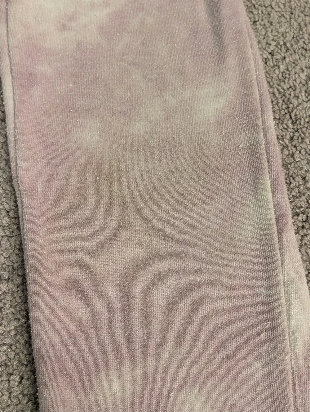 Oshkosh B'Gosh girls purple and white tie dye sweatpant joggers, 5t